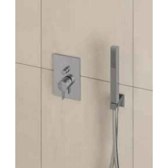 Εντοιχισμένη Μπαταρία Ντουζιέρας 2 Εξόδων Modea Eclipse 00-02015 Xρωμέ